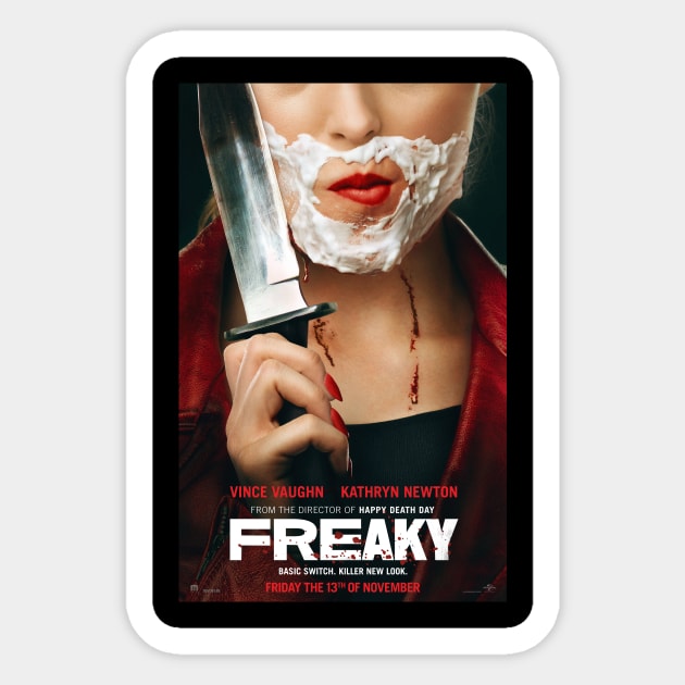 Freaky Sticker by amon_tees